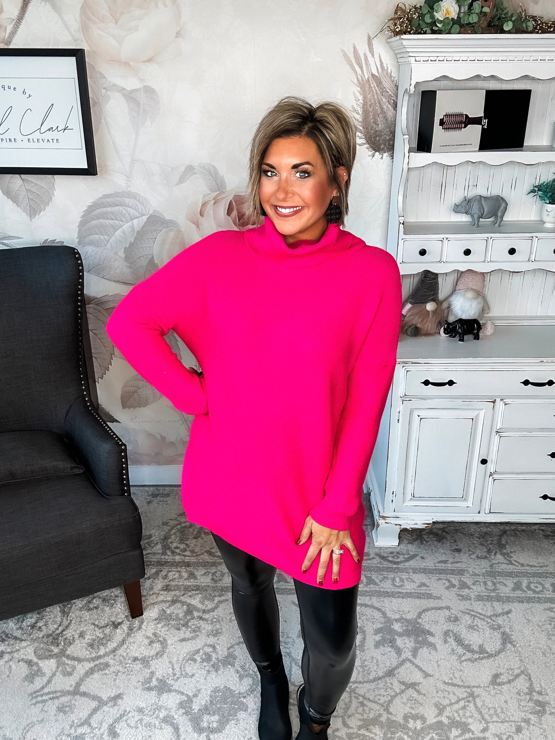 Fight For My Love Tunic Sweater