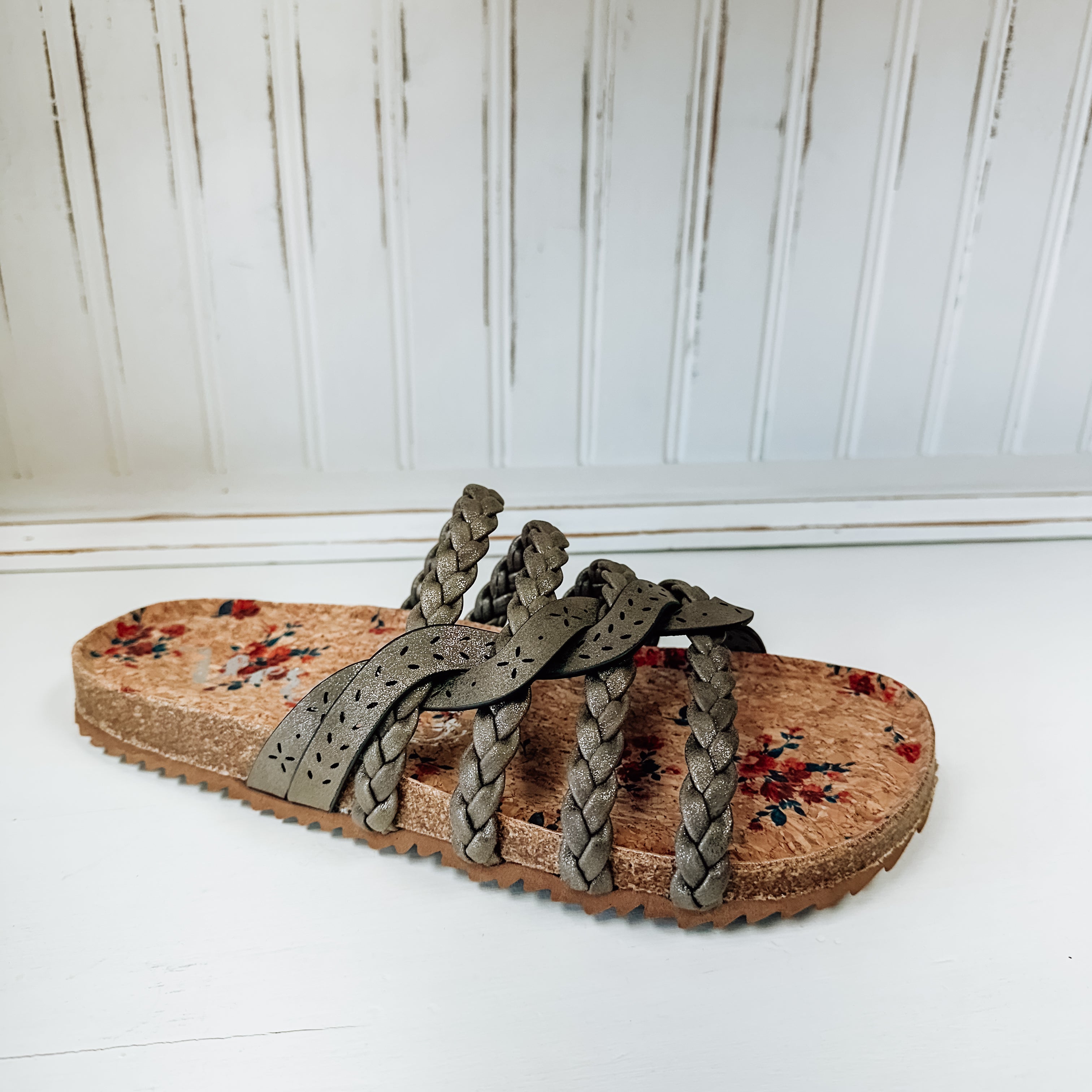 Jade Sandal - Grey