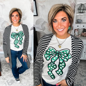 Shamrock Bow Tee