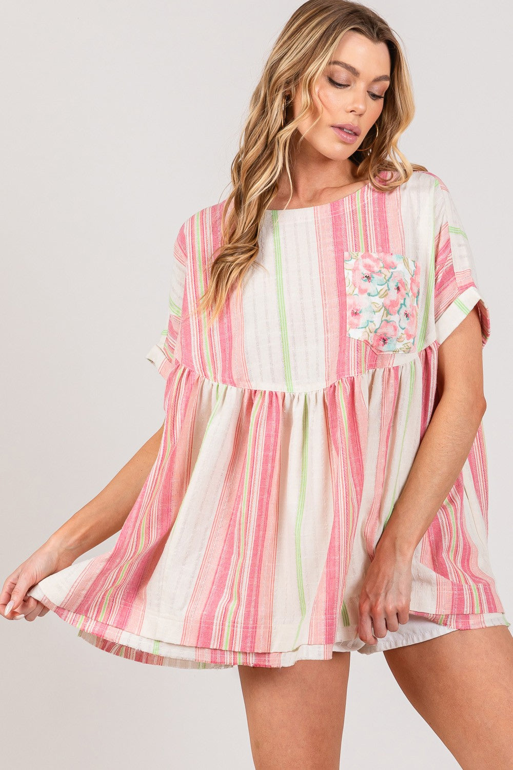 In My Mind Babydoll Top