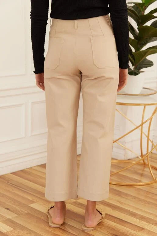 Here's to Us Pants - Taupe