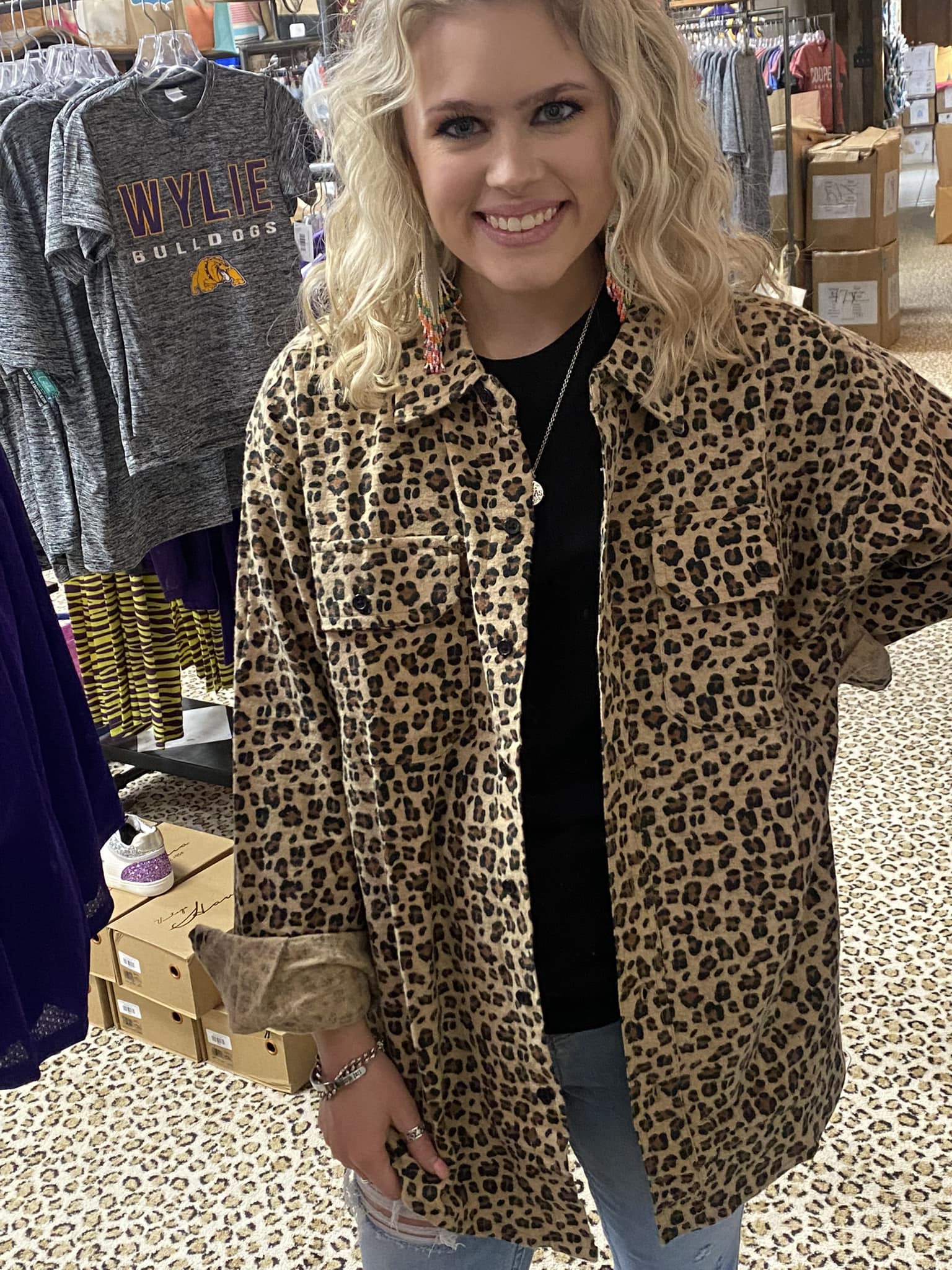 Wild Nights Flannel Button Down