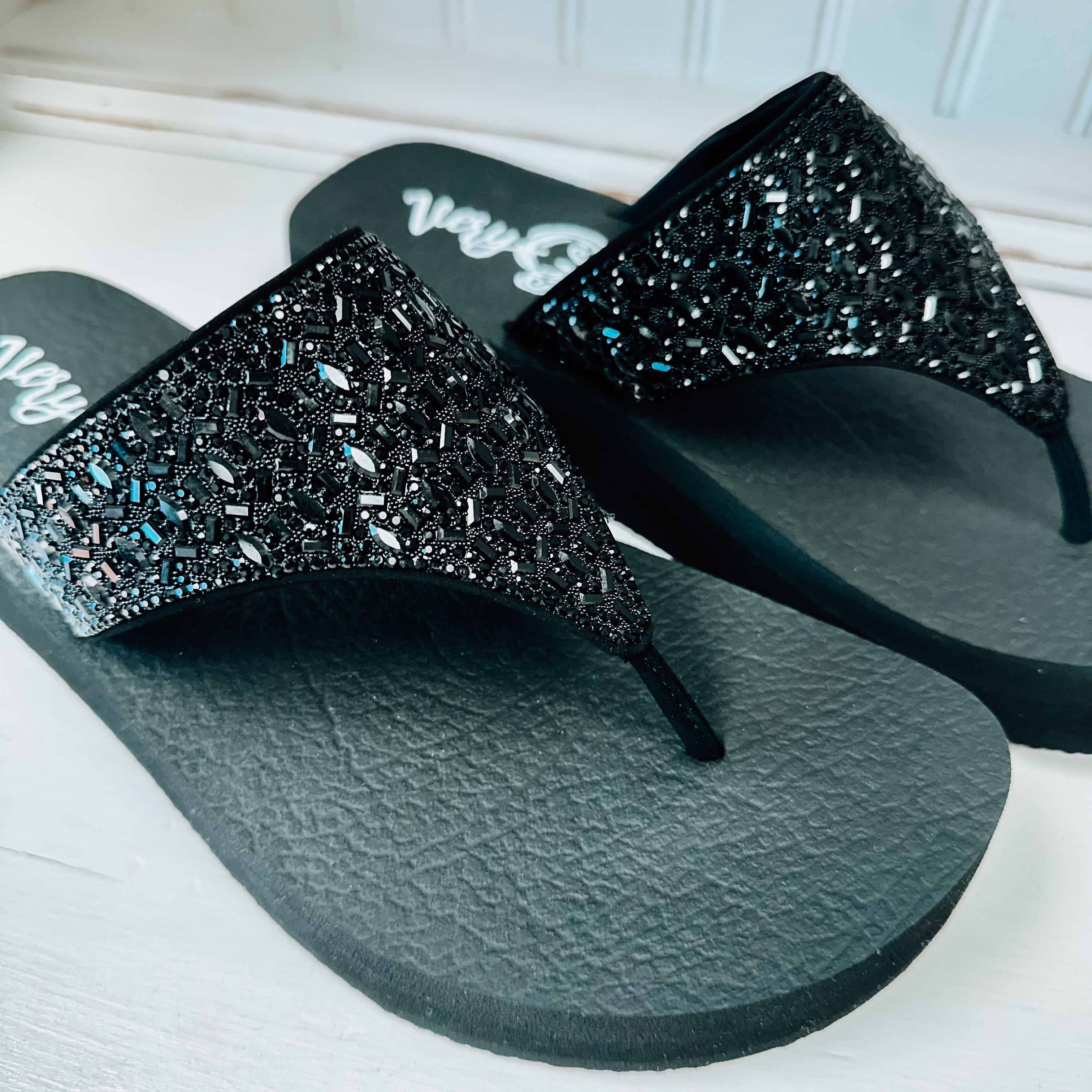 Napoli Flatform Sandal - Black