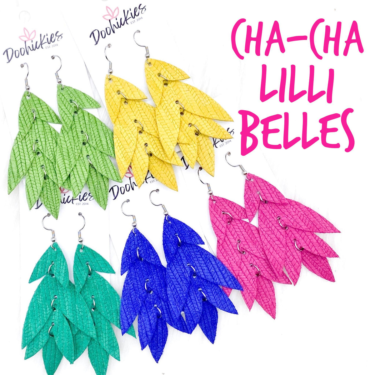 Cha-Cha Lilli Belle Earrings - Blue