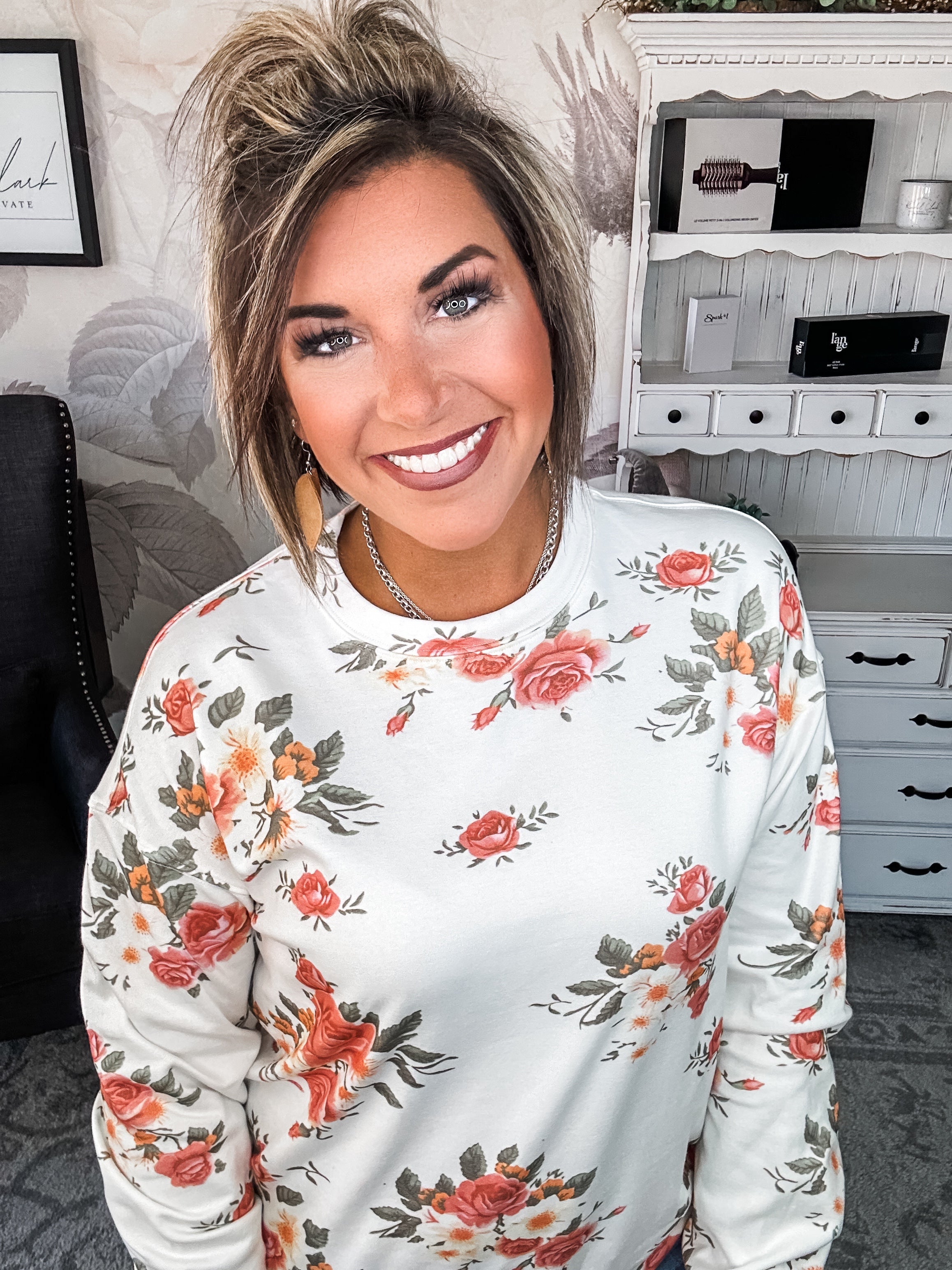 Ampersand Avenue University Pullover - Welcome Back