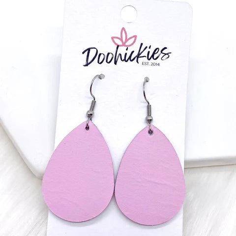 1.5" Pretty Purple Floral Mini Collection - Orchid Blush Earrings