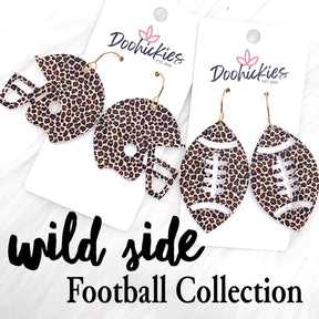 Wild Side Football Collection - Helmet Earrings