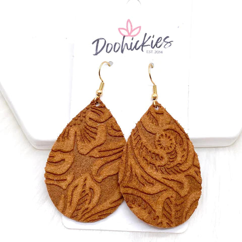 2" Blueberry Lane Mini Collection - Embossed Brown