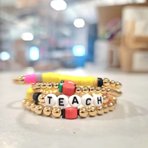 Teach Bracelet Stack