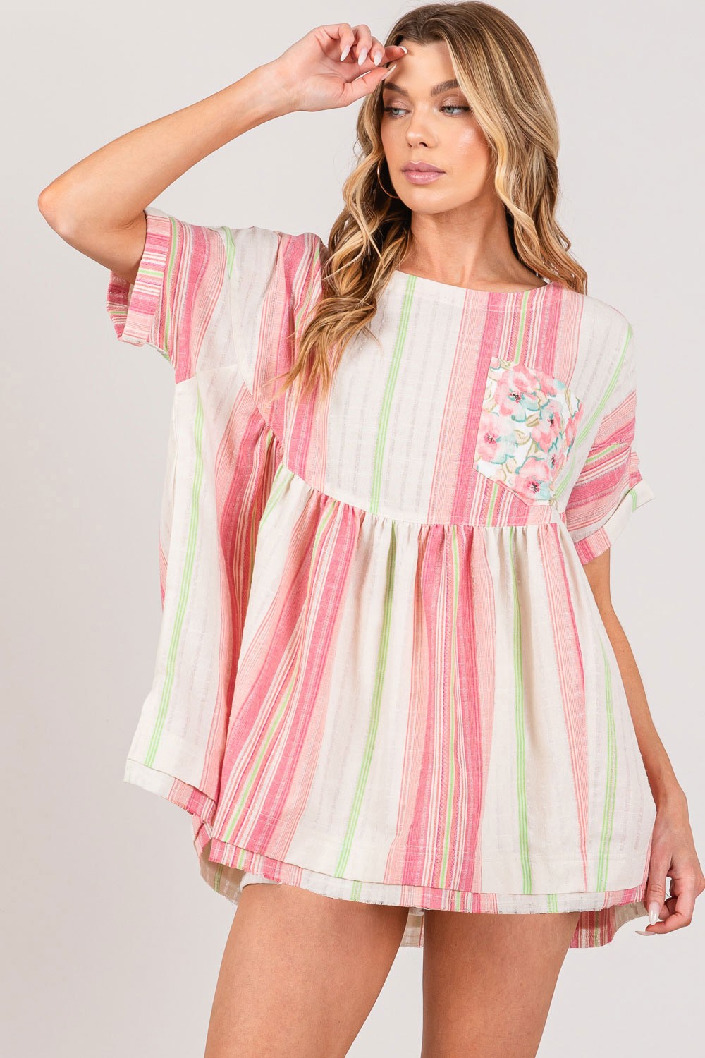 In My Mind Babydoll Top