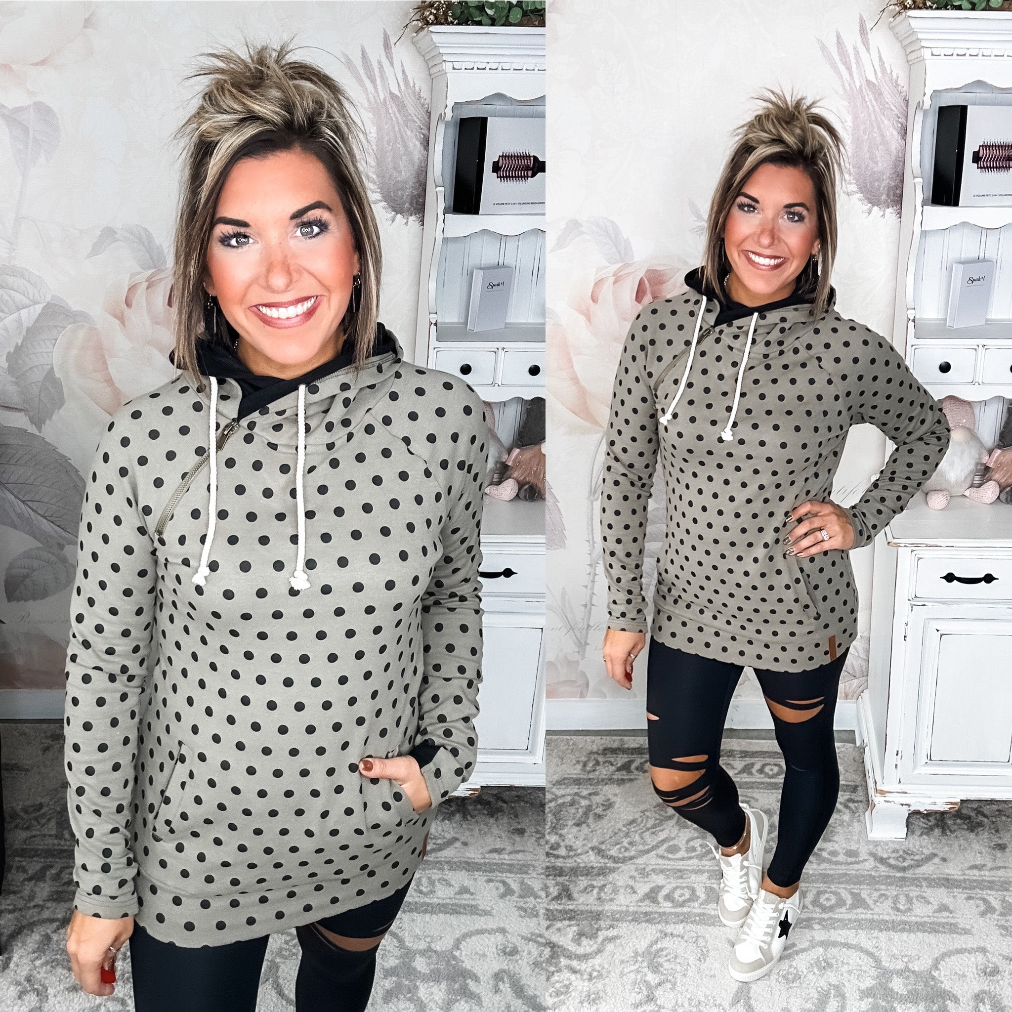 Ampersand Avenue - Doublehood™ Sweatshirt - Midnight Kiss