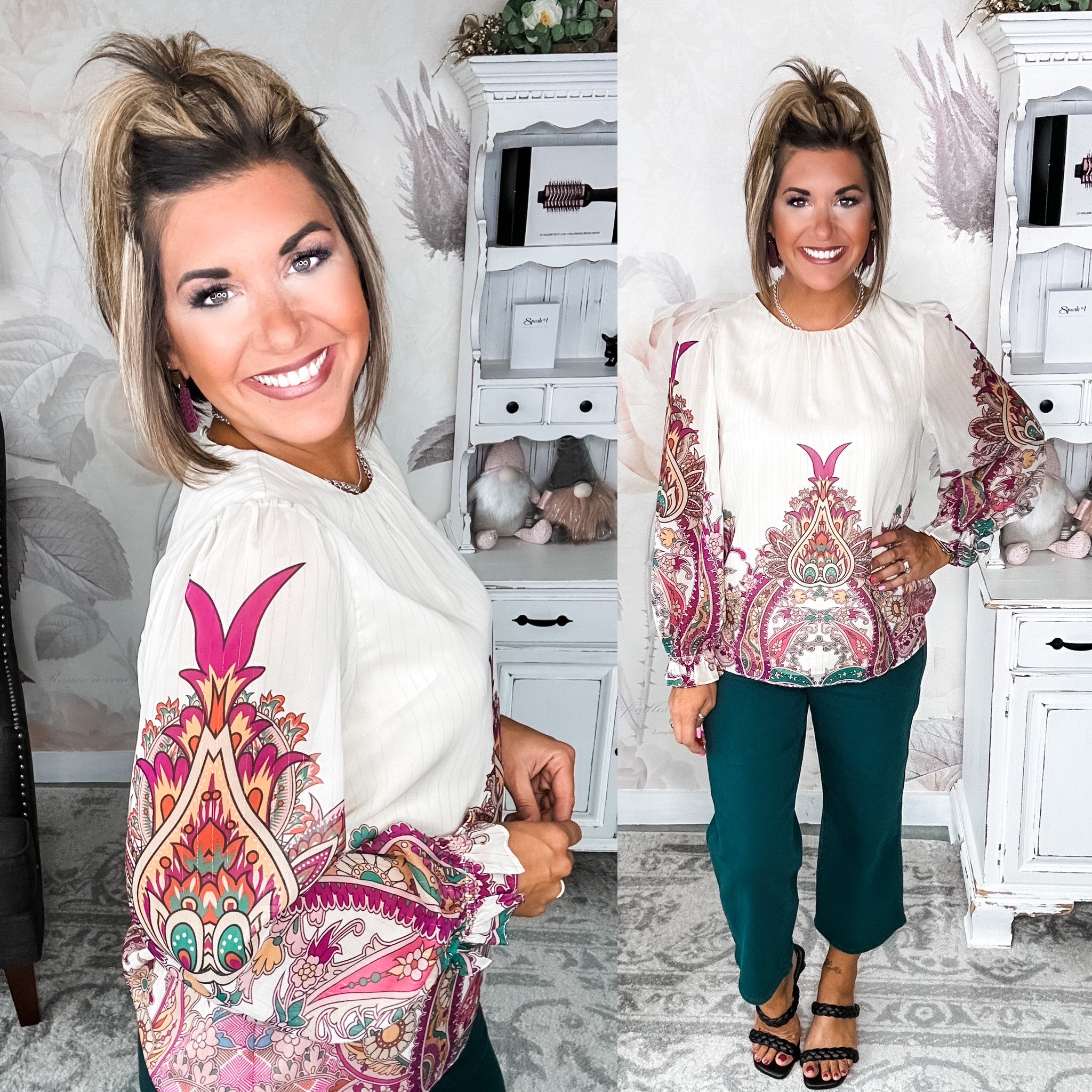 Stop Time Blouse