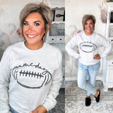 Football Gameday Scribble Sweatshirt