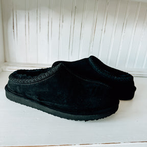 Cheers Platform Slipper - Black