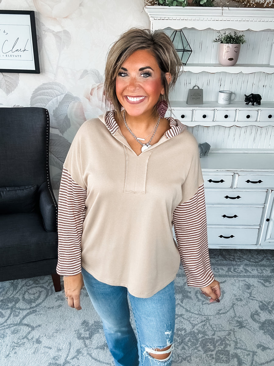 Cross My Heart Pullover