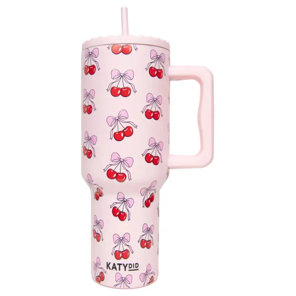 Cherry Bow 38 oz. Tumbler