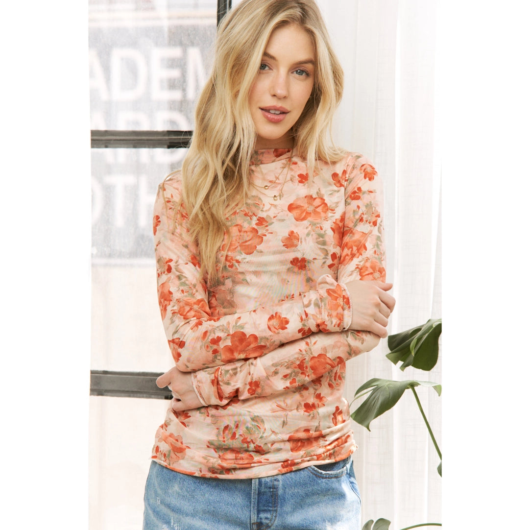 Beautiful Love Mesh Top