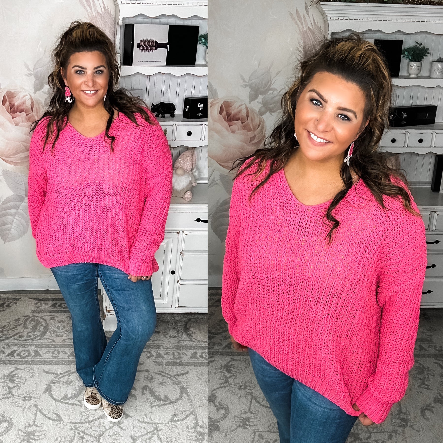 Such a Steal Sweater - Pink