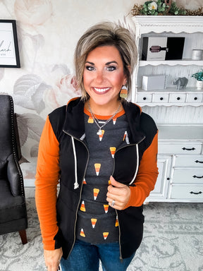 Ampersand Avenue Tee - Candy Corn Cutie