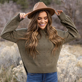 Dreaming of Tomorrow Sweater - Olive