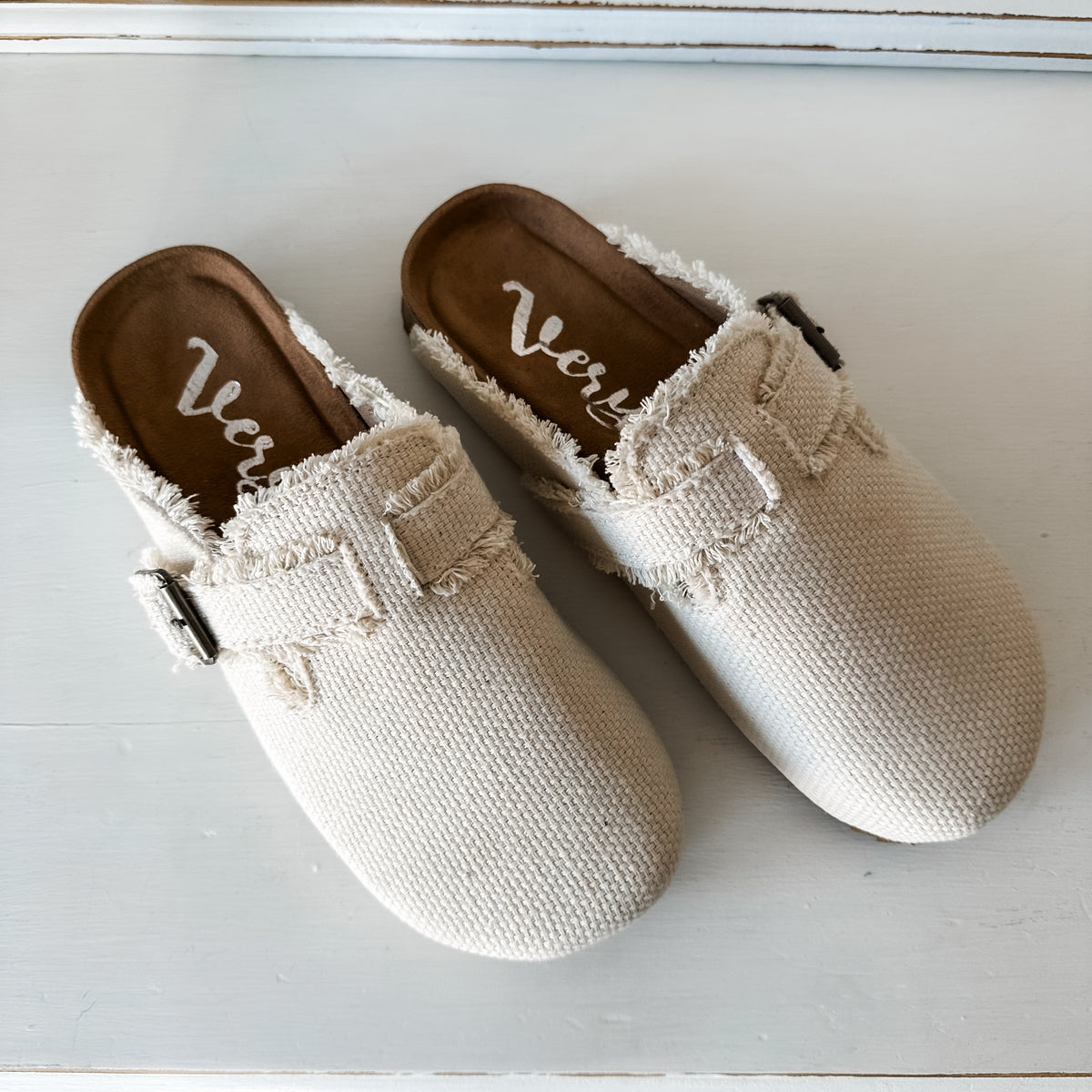 Basket Clog - Cream