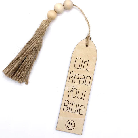 Wooden Bookmark - Read Your Bible