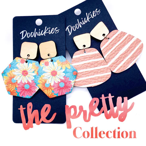 2" Pretty Collection - Daisy Wonderland Earrings