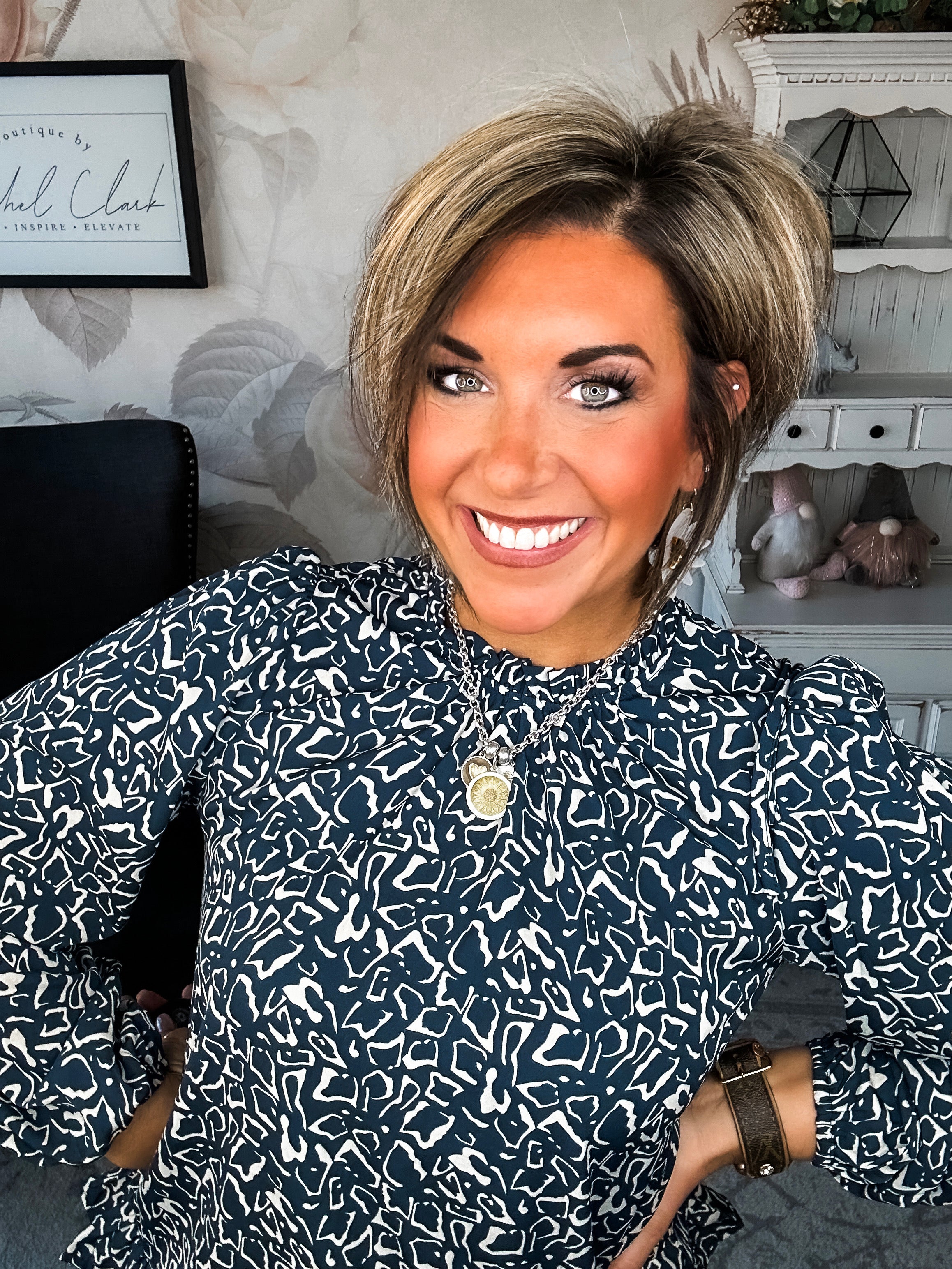 Running Out of Time Blouse