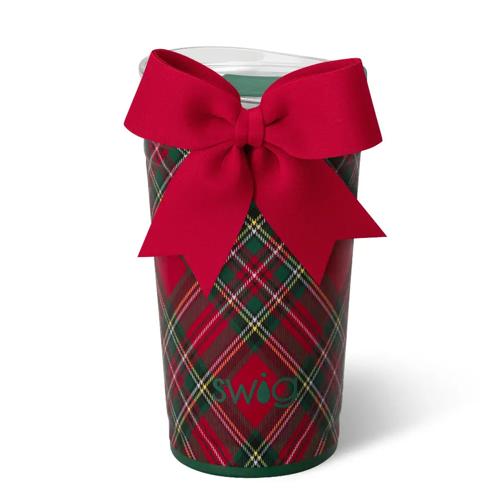 Swig Christmas Plaid Party Cup (24oz)