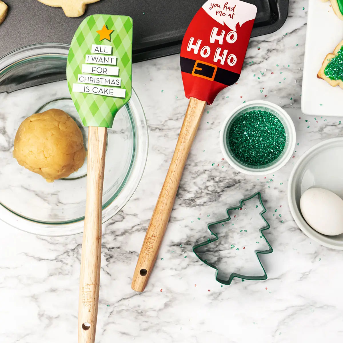 Christmas Spatula & Cookie Cutter Set