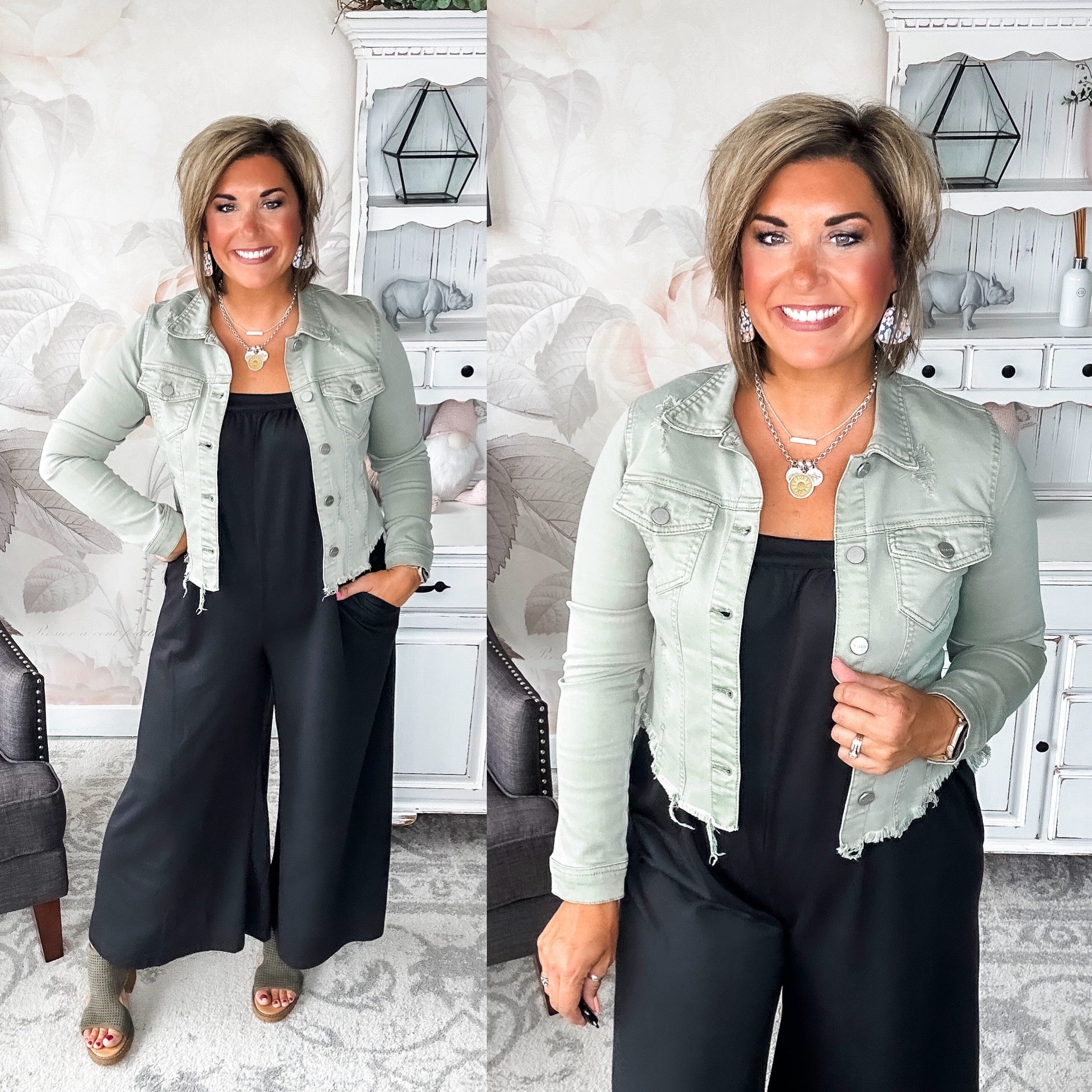 Feeling Reckless Jumpsuit - Black