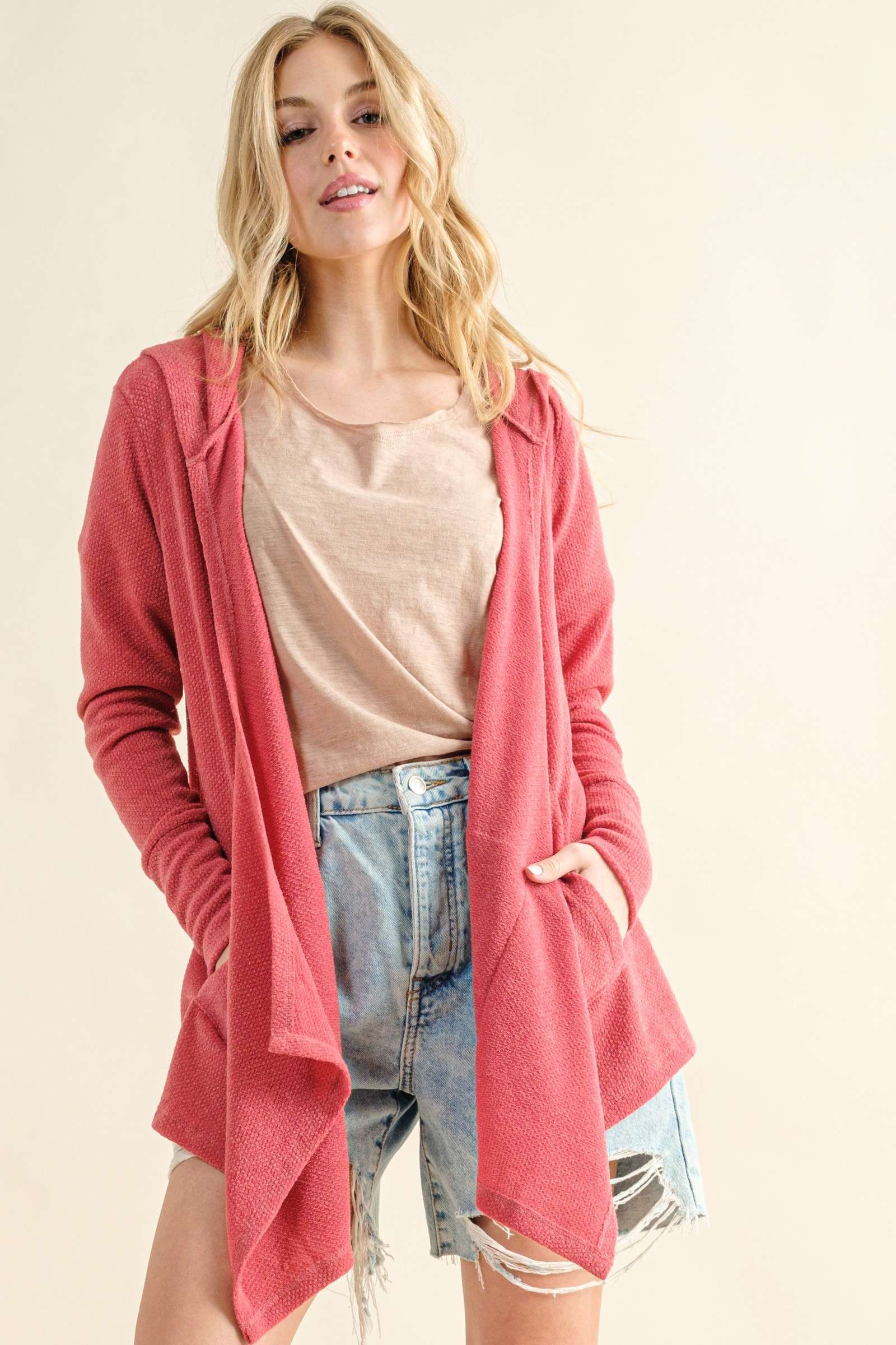 Need to Love You Cardigan - Rose Pink