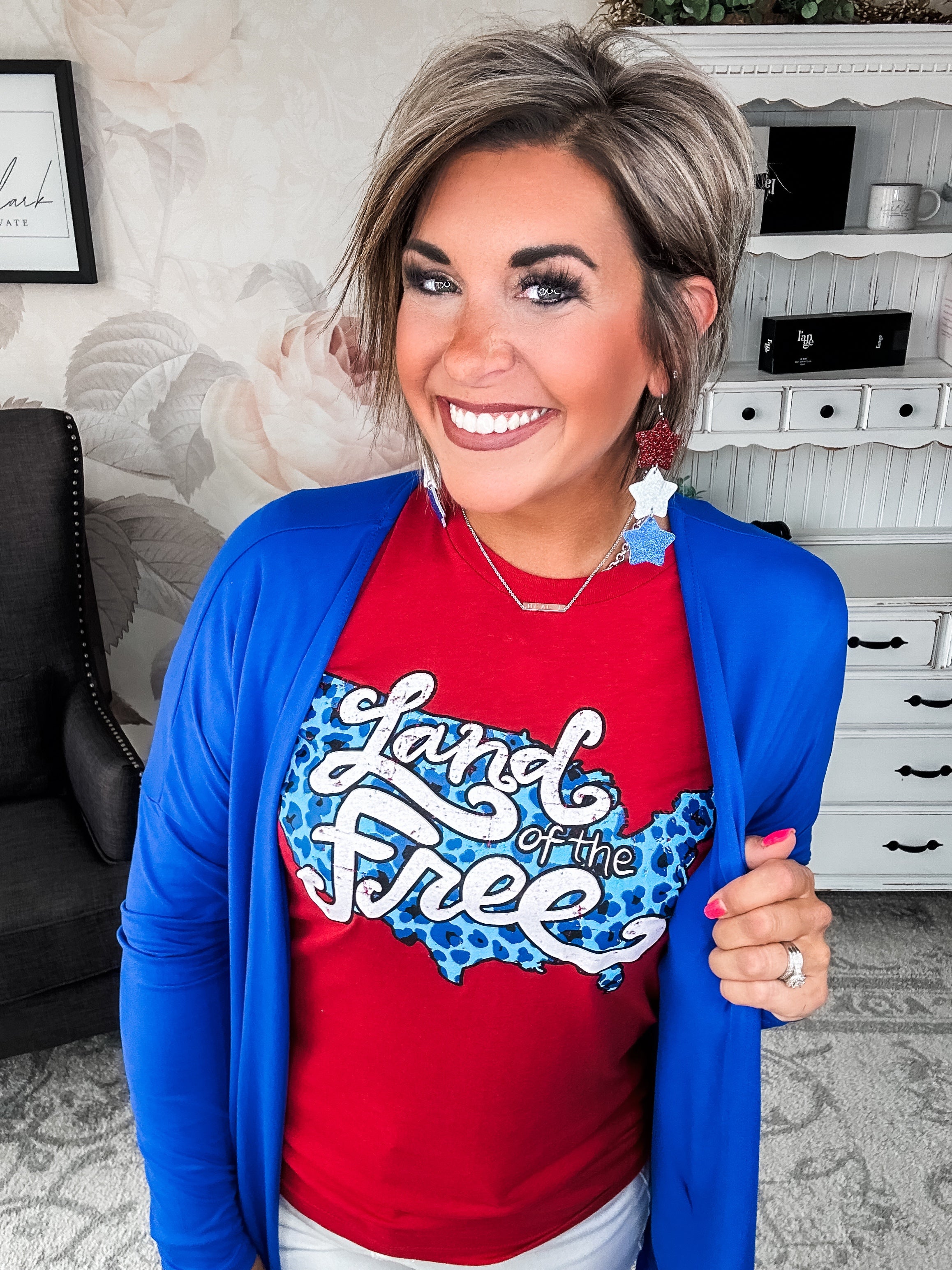 Land of the Free Graphic Tee