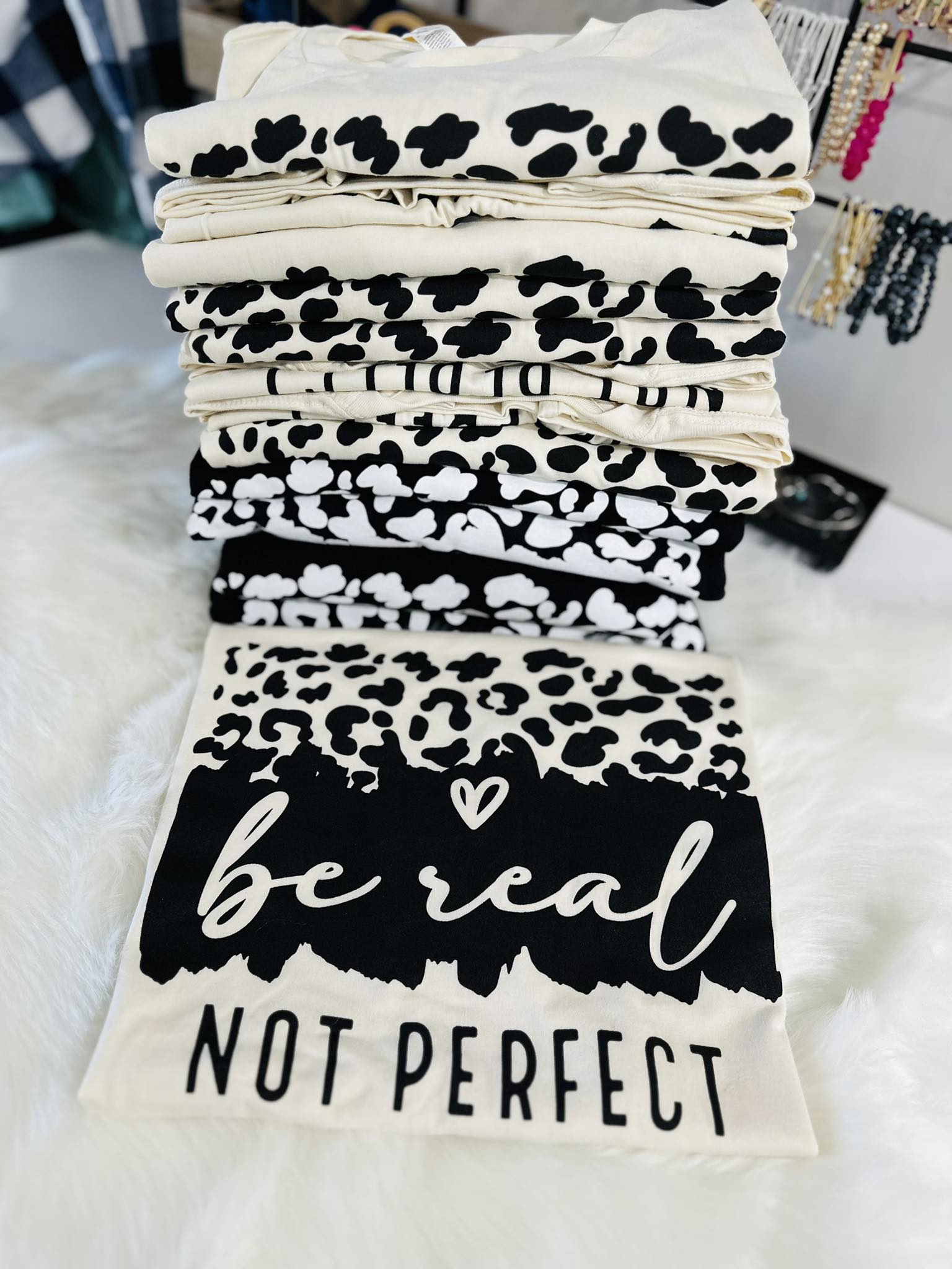 Be Real, Not Perfect Graphic Tee