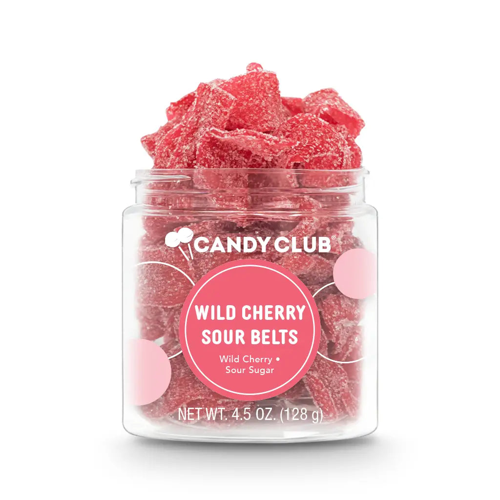 Candy Club - Wild Cherry Sour Belts