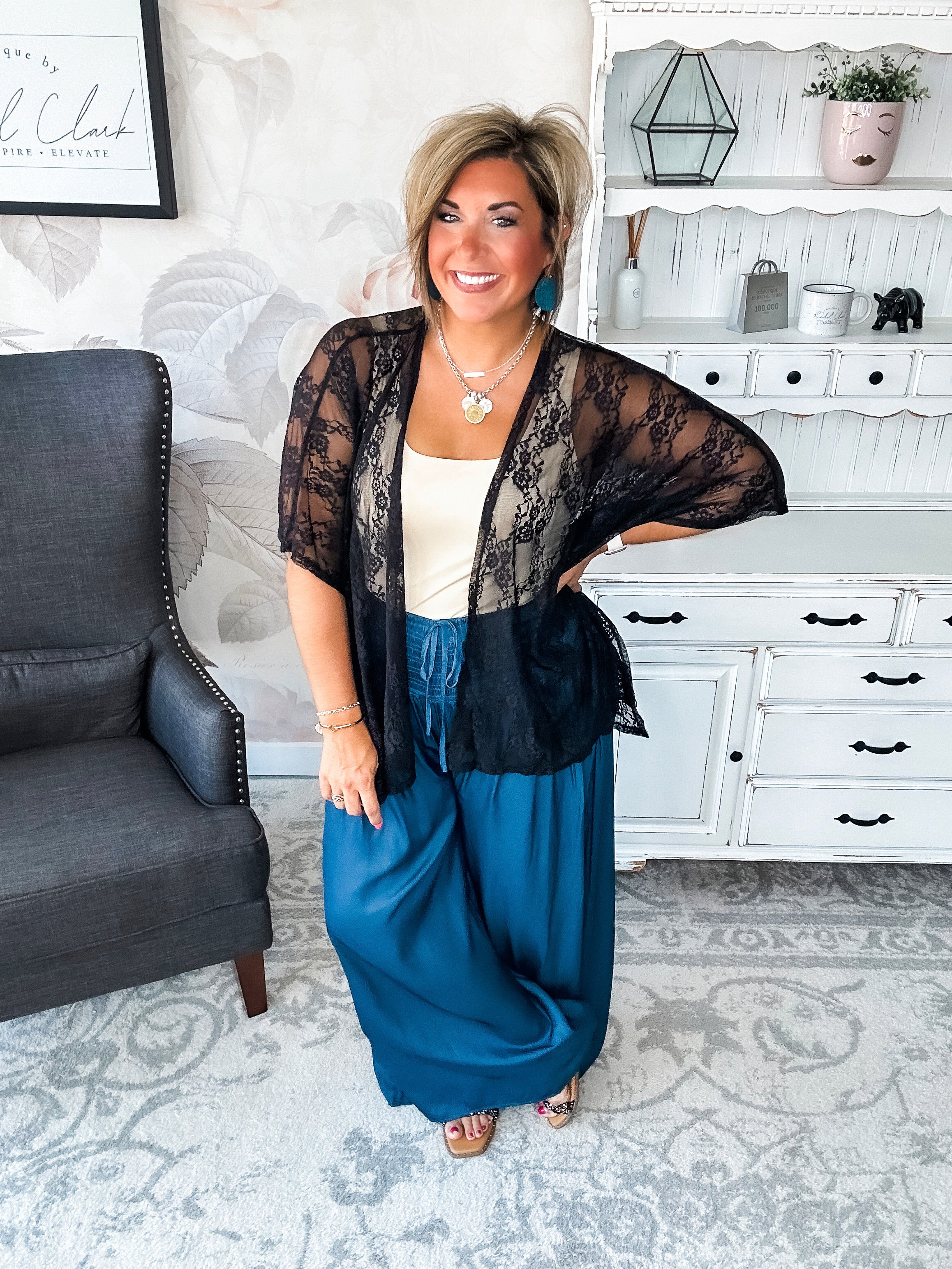 Natural Obsession Kimono - Black