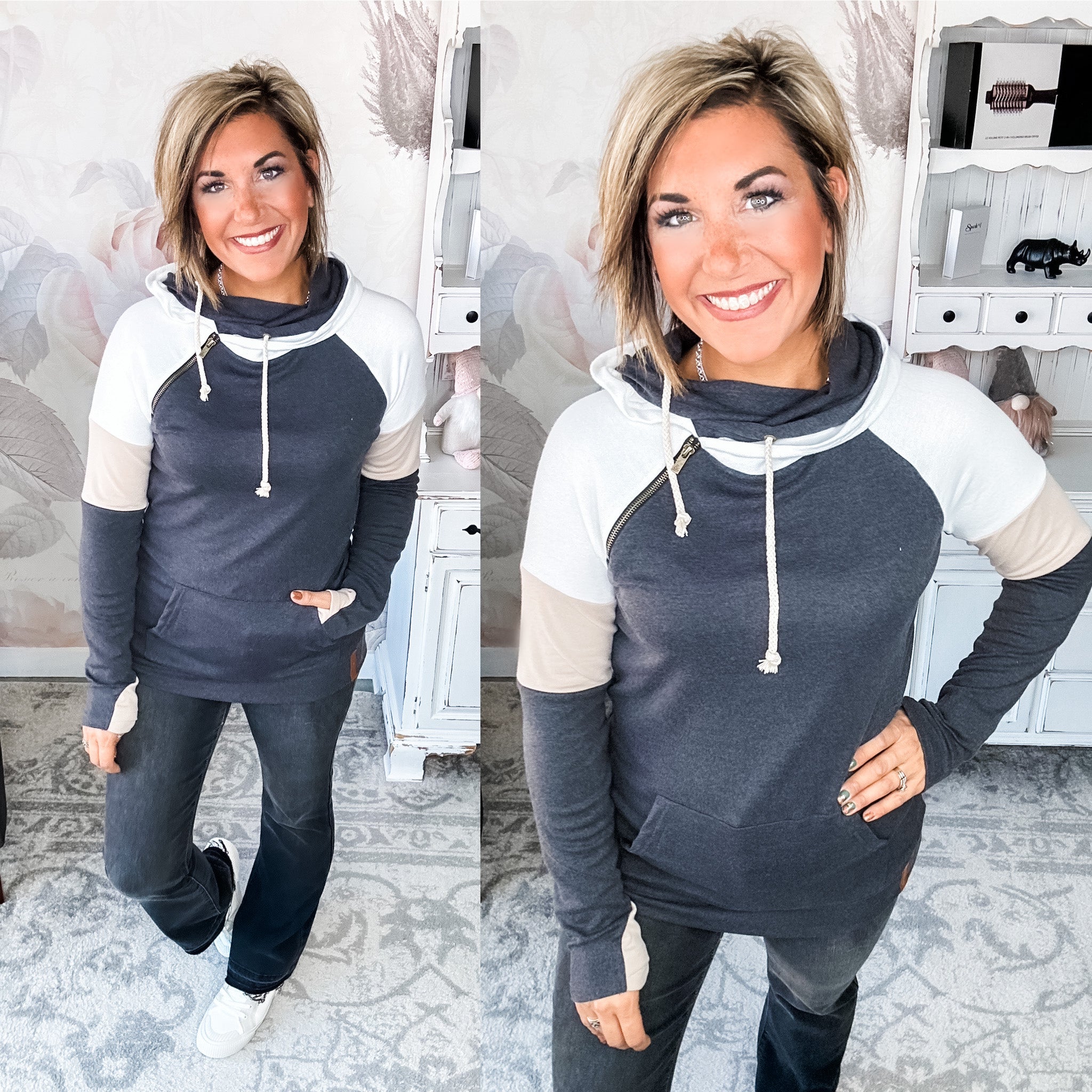 Ampersand Avenue - Doublehood™ Sweatshirt - Let's Face It