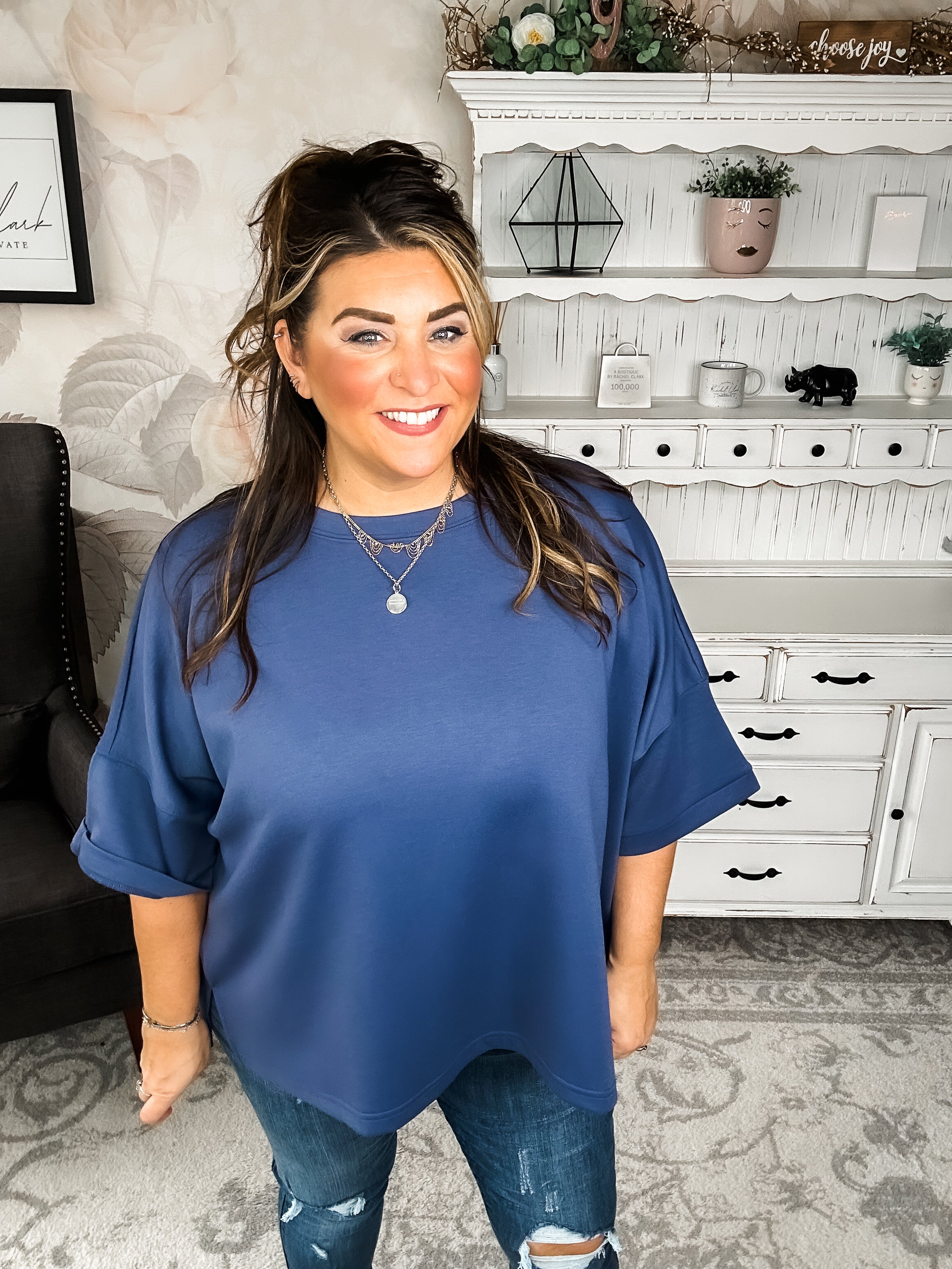 BLACK FRIDAY EXCLUSIVE - Nightfall Nomad Pullover - Blue Indigo