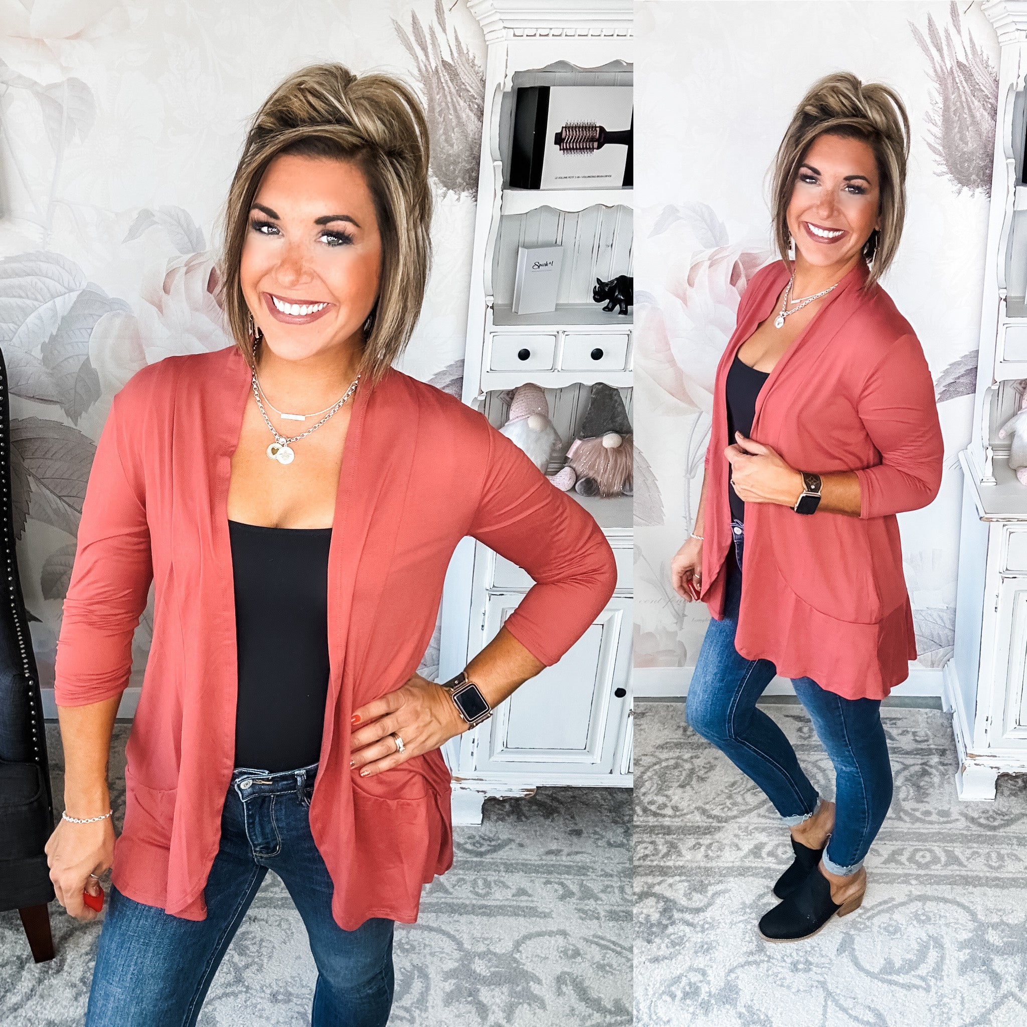 Bad Breakup Cardigan - Mauve