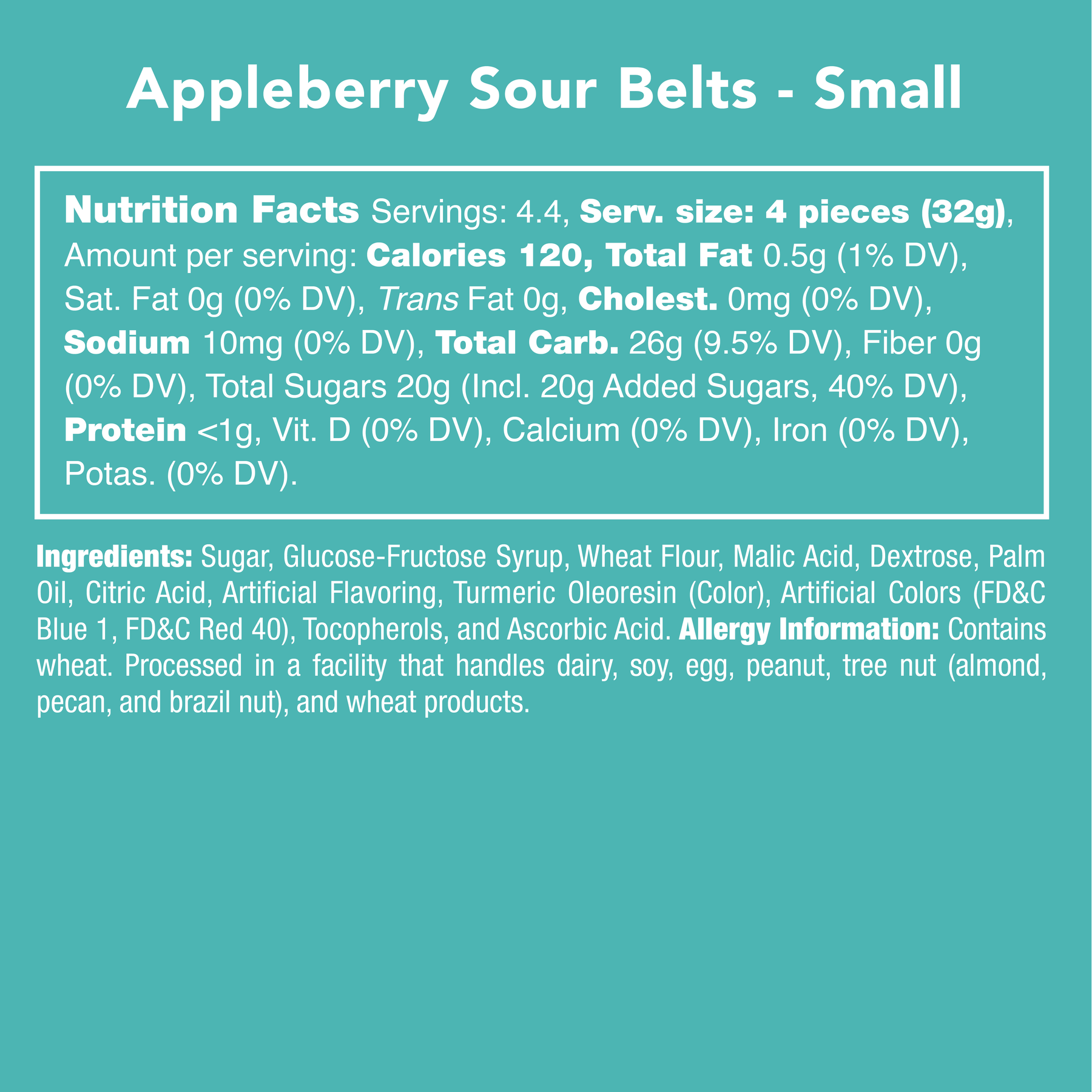 Appleberry Sour Belts