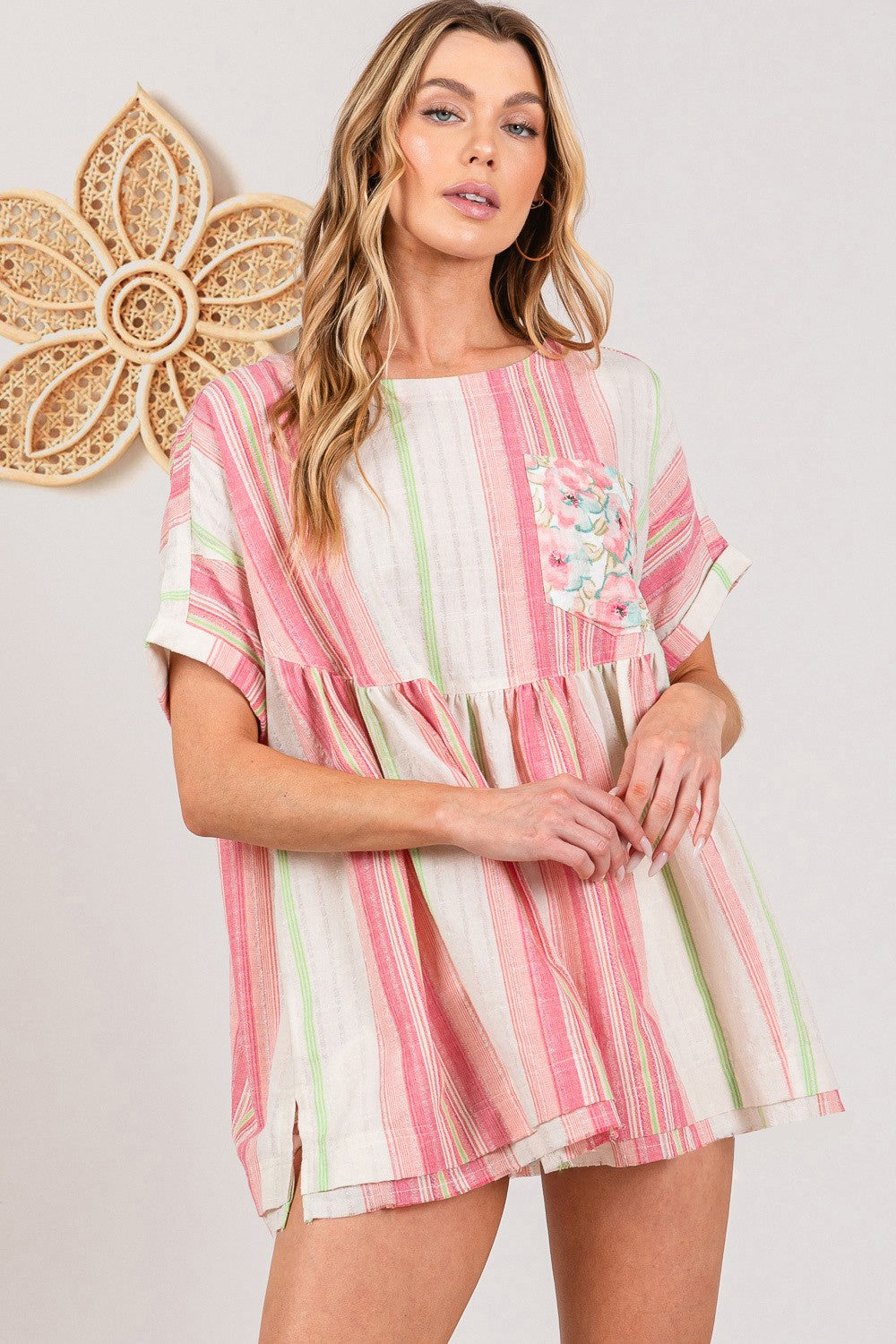 In My Mind Babydoll Top