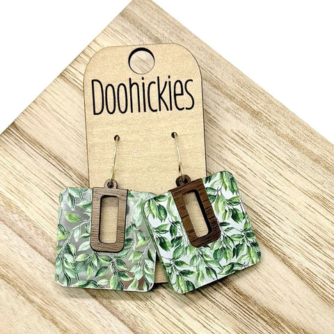 1.5" Fall-la-la-la Bellas - Fall Acrylic Earrings - Leaves