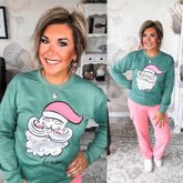 Vintage Santa Graphic Sweatshirt