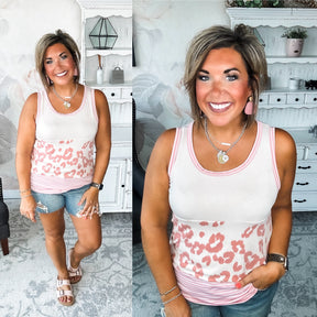 Only A Moment Tank - Pink