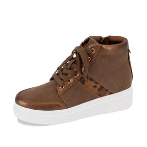 Edisia High-Top Sneaker - Brown