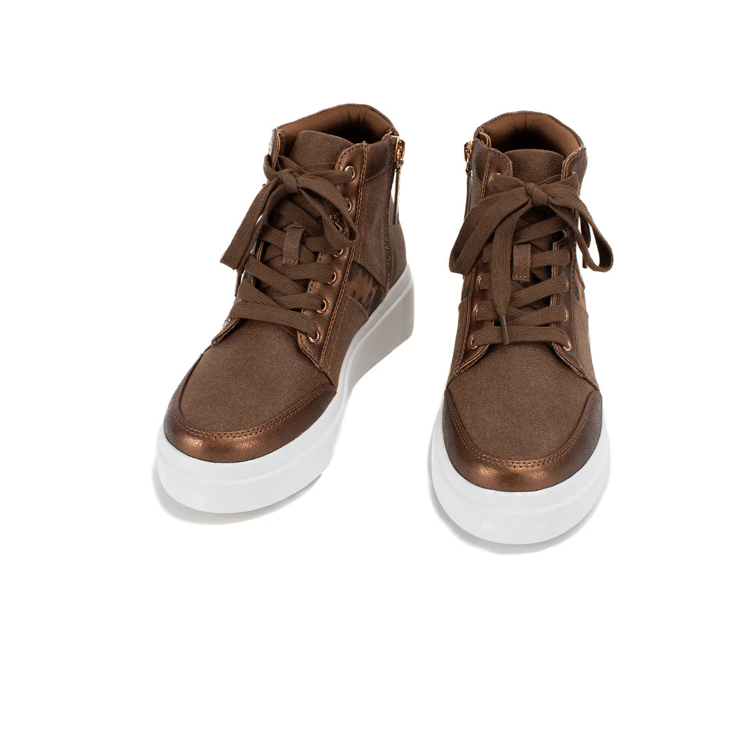 Edisia High-Top Sneaker - Brown