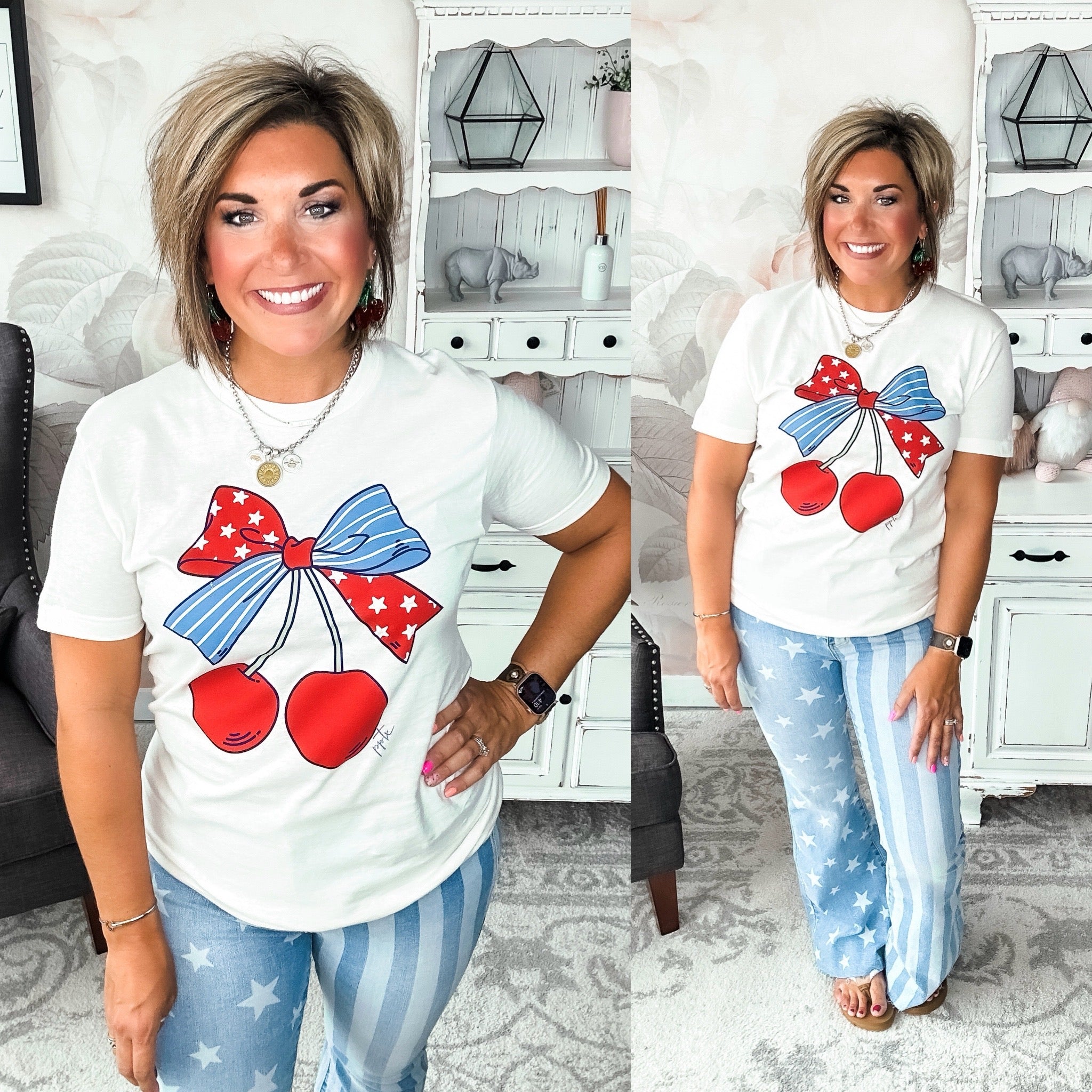 Cherry 'Merica Graphic Tee