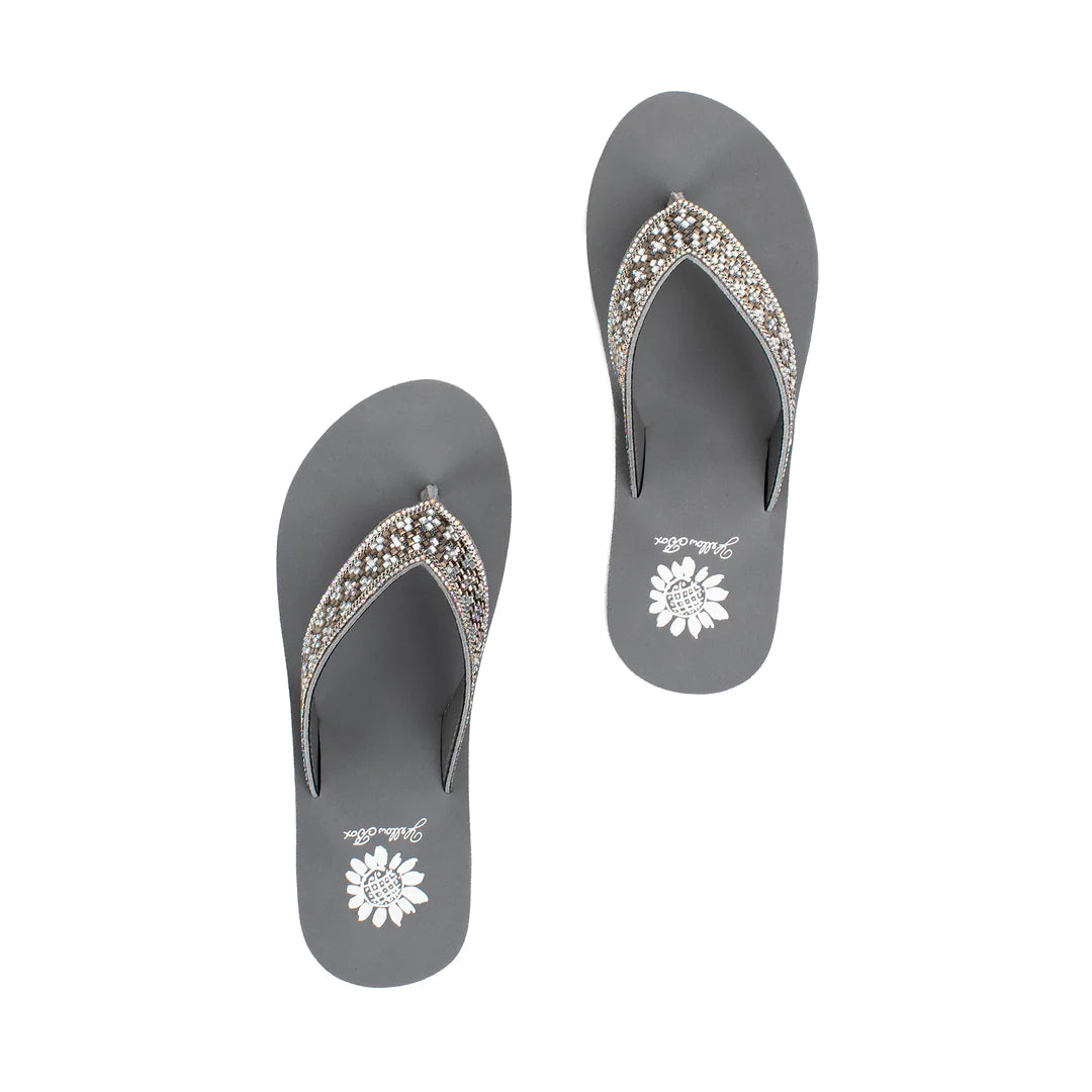 Etta Wedge Sandal - Gray