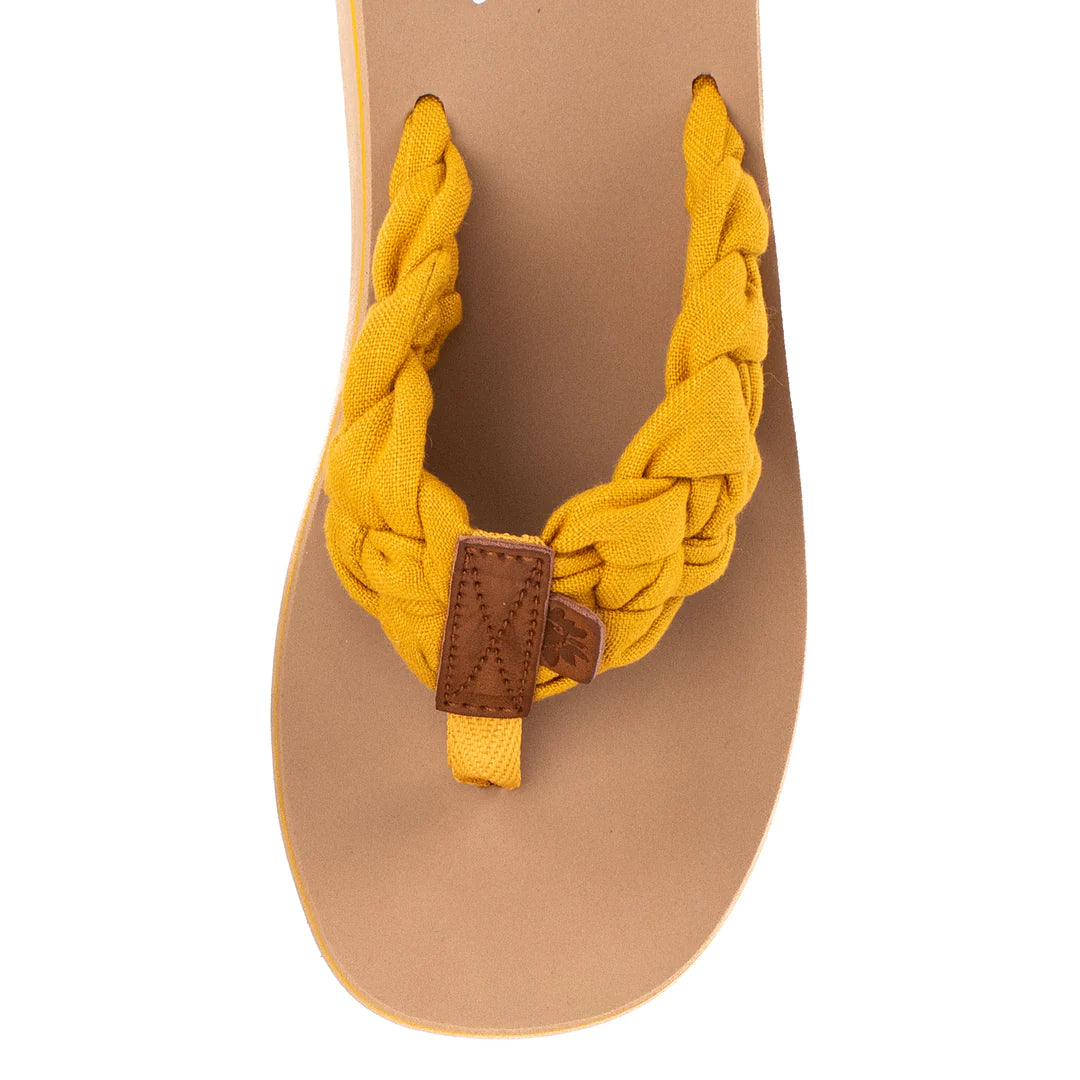 Karnika Platform Sandal - Marigold