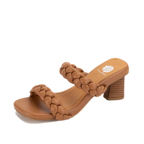 Nimble Heeled Sandal - Almond